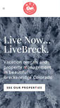 Mobile Screenshot of livebreck.com
